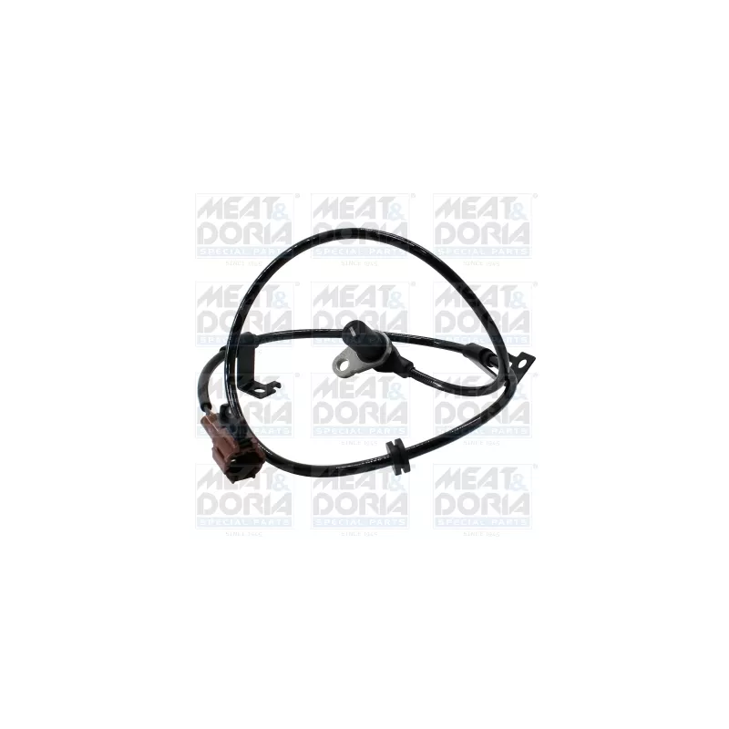 Capteur, vitesse de roue arrière gauche MEAT & DORIA 90777