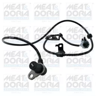 Capteur, vitesse de roue arrière droit MEAT & DORIA 90778