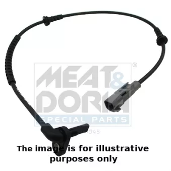 Capteur, vitesse de roue MEAT & DORIA 90887E