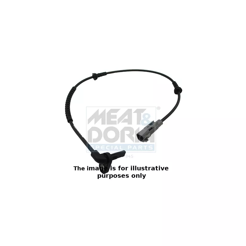 Capteur, vitesse de roue MEAT & DORIA 90887E
