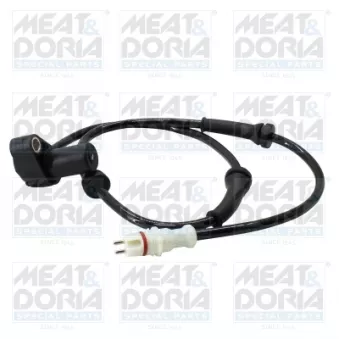 Capteur, vitesse de roue arrière gauche MEAT & DORIA 90995