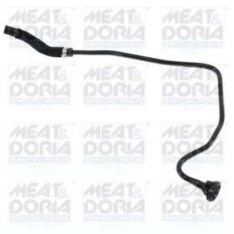 Tuyau, ventilation de carter-moteur MEAT & DORIA 97319