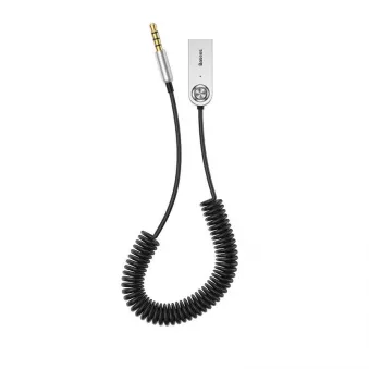 Adaptateur audio Bluetooth 5.0 BASEUS USB, AUX noir AMIO BAS29048