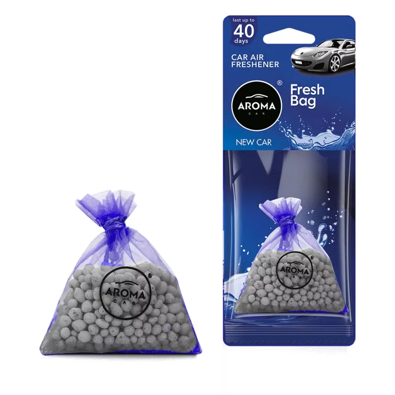 Désodorisant pour voiture AROMA CAR FRESH BAG New Car - NEW - céramique AMIO A10075