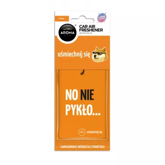 Désodorisant pour voiture AROMA CAR LETS SMILE Orange AMIO A10664