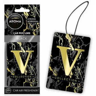 Désodorisant pour voiture AROMA CEL. V-COLLECTION Noir AMIO A83550
