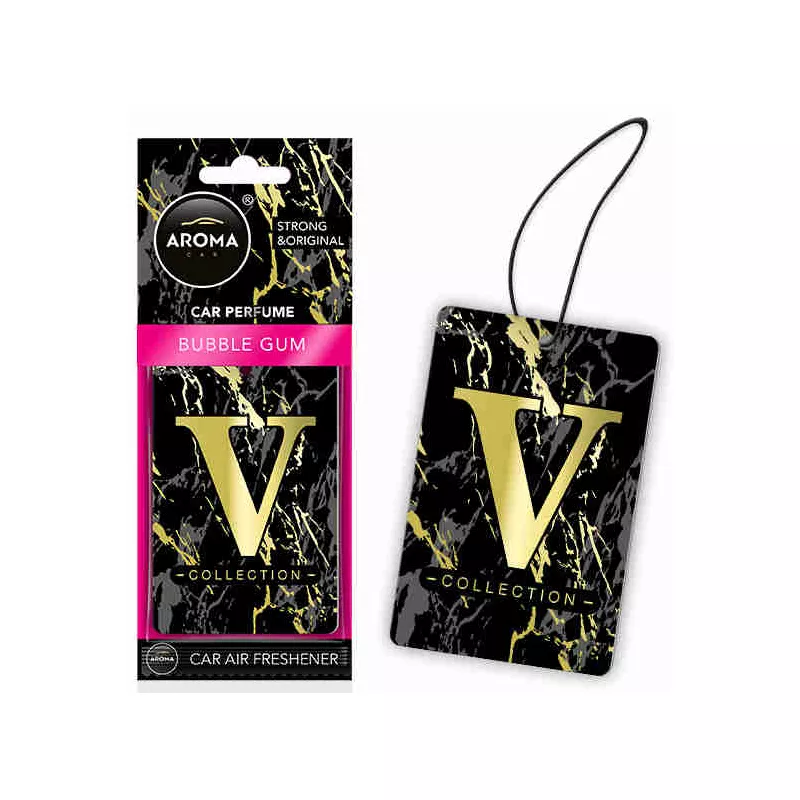Désodorisant pour voiture AROMA CEL. V-COLLECTION Bubble Gum AMIO A83551