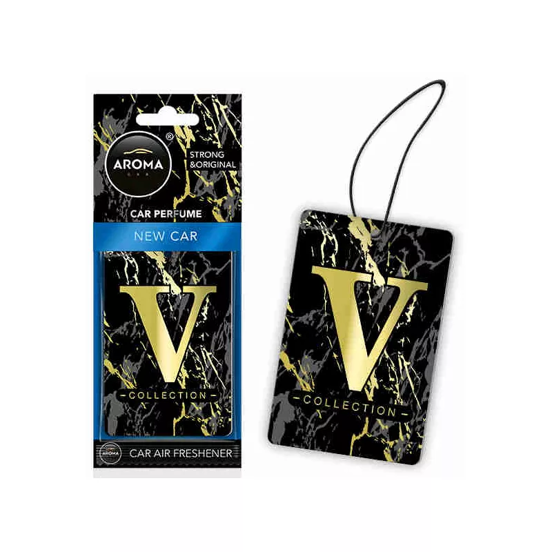 Désodorisant pour voiture AROMA CEL. V-COLLECTION New Car AMIO A83552