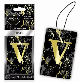 Désodorisant pour voiture AROMA CEL. V-COLLECTION Silver AMIO A83553