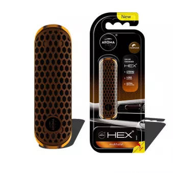Désodorisant pour voiture AROMA FANCY SHAPES POLYMER HEX Mukhalat AMIO A83578
