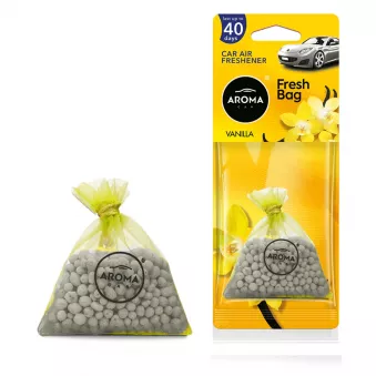 Désodorisant pour voiture AROMA FRESH BAG Vanille - NOUVEAU - céramique AMIO A10077