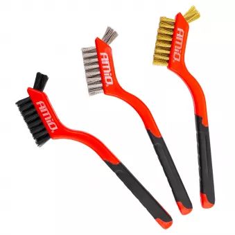 Ensemble de brosses en fil d'acier AMIO 02827