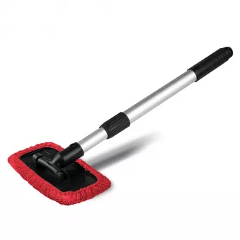 Appareil de nettoyage de vitres en microfibre télescopique ALU 38-52cm AMIO T9861