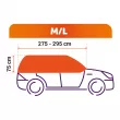 Housse de voiture demi-taille - taille hayon M/L AMIO CP45164 - Visuel 2