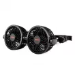 Ventilateur de voiture pour appuie-tête 2x4" 12V AMIO 03008 - Visuel 2