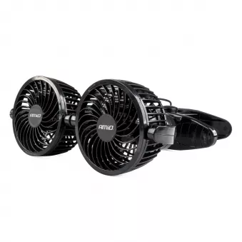 Ventilateur de voiture avec clip 2x4" 24V AMIO 03013