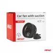 Ventilateur de voiture avec ventouse 4,5" 12V AMIO 03001 - Visuel 1