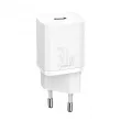 Chargeur Baseus Super Si Quick Charger USB-C 1C 30W blanc AMIO BAS20507 - Visuel 1