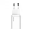 Chargeur Baseus Super Si Quick Charger USB-C 1C 30W blanc AMIO BAS20507 - Visuel 2