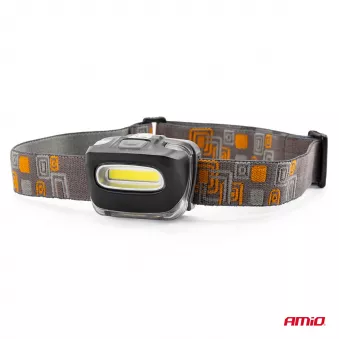 Lampe frontale LED COB 3xAAA 150Flux IPX3 AMIO