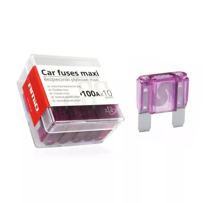 Boîte à fusibles MAXI 10pcs 100A AMIO 02330