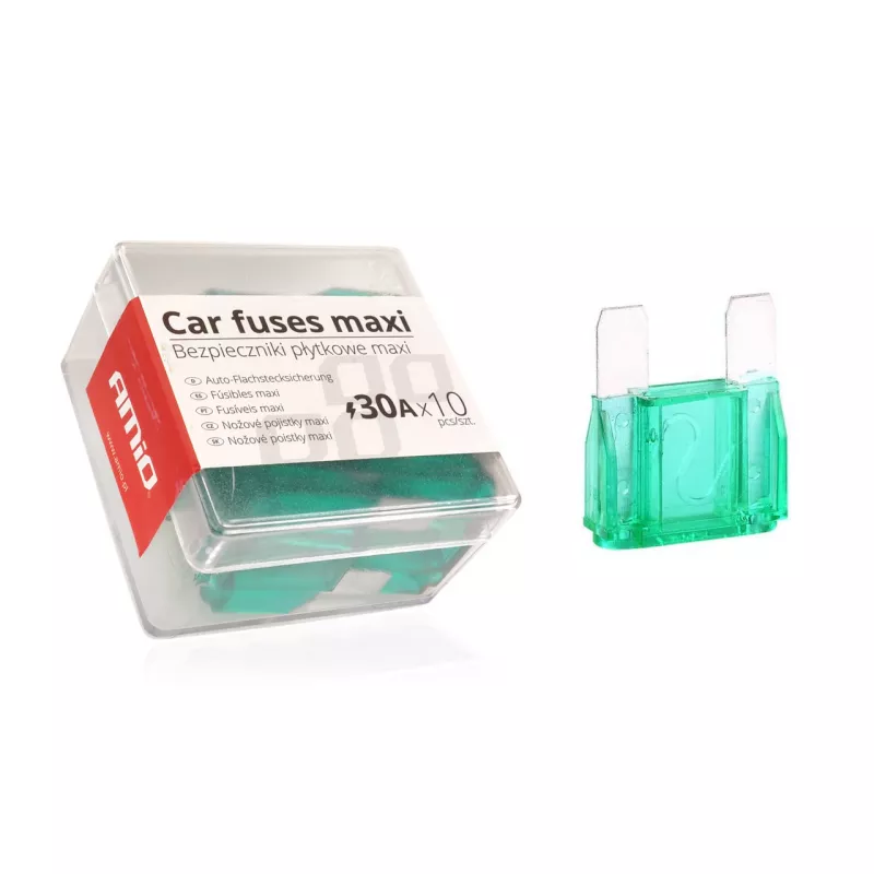 Boîte à fusibles MAXI 10pcs 30A AMIO 02325