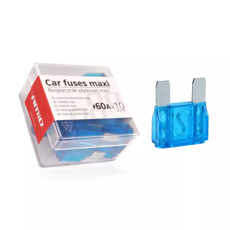 Boîte à fusibles MAXI 10pcs 60A AMIO 02328