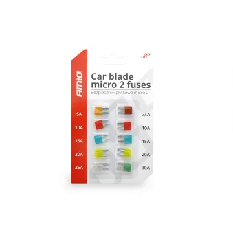 Micro 2 fusible 10 pièces blister AMIO 02331