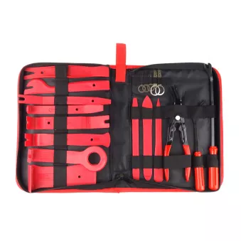 Clip Radio Kit d'outils de retrait de rembourrage 19 pièces avec sac AMIO 02419