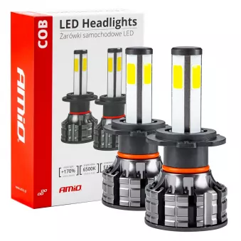 Phare LED H7 COB 4Side Série AMIO