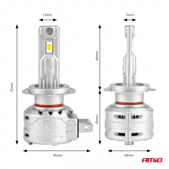 Phare LED H7 X2 Série AMIO 02973