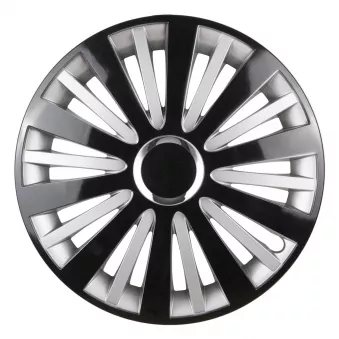 Enjoliveur FALCON 14" noir&argent AMIO L58132