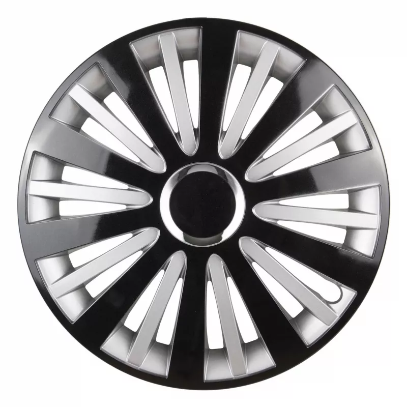 Enjoliveur FALCON 14" noir&argent AMIO L58132