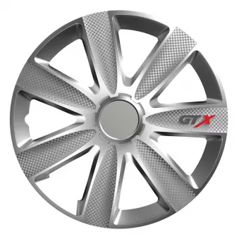 Enjoliveur GTX carbone "argent" 17" AMIO 11239