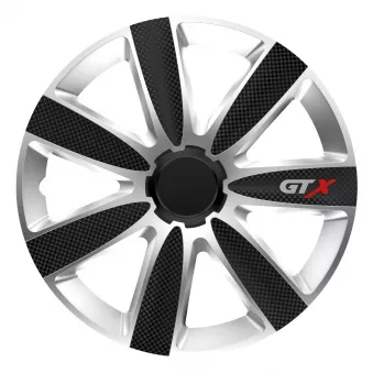Enjoliveur GTX Carbon noir&argent 14" AMIO 10416