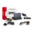 Système d'aide au stationnement TFT02 4,3" avec HD-315-LED 4 capteurs noir AMIO 02692 - Visuel 1