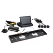 Système d'aide au stationnement TFT02 4,3" avec HD-402-LED 4 capteurs noir AMIO 02693 - Visuel 1