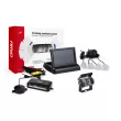 Système d'aide au stationnement TFT02 4,3" avec HD-501-IR 4 capteurs argent AMIO 02721 - Visuel 1