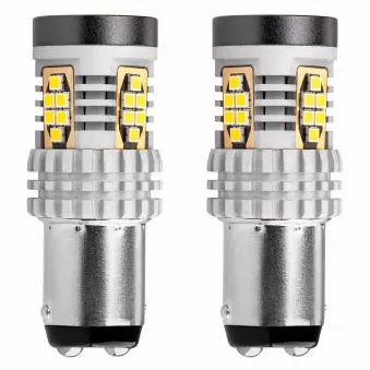 Ampoules LED CANBUS 3020 24SMD 1157 BAY15D P21/5W Blanc 12V/24V AMIO 02798
