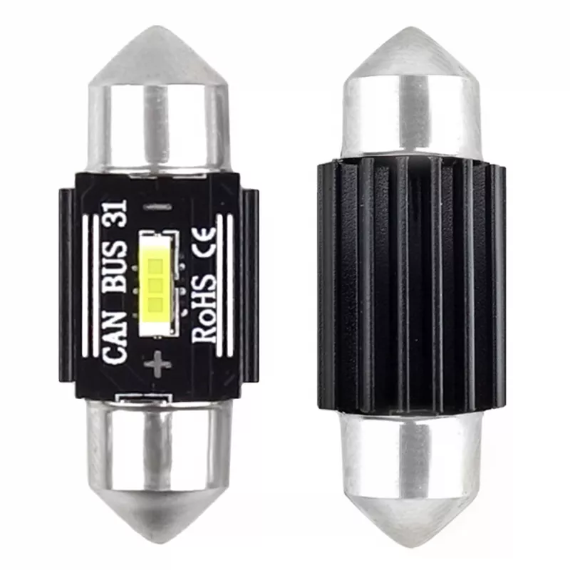 LED CANBUS 1860 1SMD UltraBright Feston C5W C10W C3W 31mm Blanc 12V/24V AMIO 02441