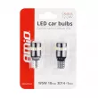 LED CANBUS 18SMD 3014 + 1SMD 1SMD T10 W5W Blanc 12V/24V AMIO 02446 - Visuel 3