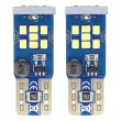 LED CANBUS 21SMD UltraBright 2016 T10 W5W Blanc 12V/24V AMIO 02445 - Visuel 3