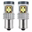 LED CANBUS 3020 24SMD 1156 BA15S P21W R10W R5W Blanc 12V/24V AMIO 02797 - Visuel 1
