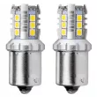 LED CANBUS 3030 16SMD 1156 BA15S P21W R10W R5W Blanc 12V/24V AMIO 02796 - Visuel 1