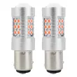 LED CANBUS 3030 24SMD 1157 BAY15D PR21/5W Rouge 12V/24V AMIO 02579 - Visuel 1