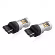 LED CANBUS 3030 24SMD T20 7440 WY21W Ambre 12V/24V AMIO 02393 - Visuel 2