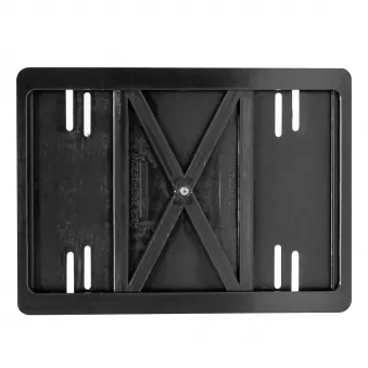 Cadre de plaque d'immatriculation - NOIR AMIO 02994