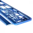 Cadre de plaque d'immatriculation - Bleu métalisé AMIO 71457/01170N - Visuel 2