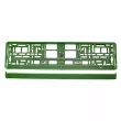 Cadre de plaque d'immatriculation - Vert métalisé AMIO 71457/01170Z - Visuel 1