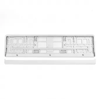 Cadre de plaque d'immatriculation - Blanc AMIO 71780BI